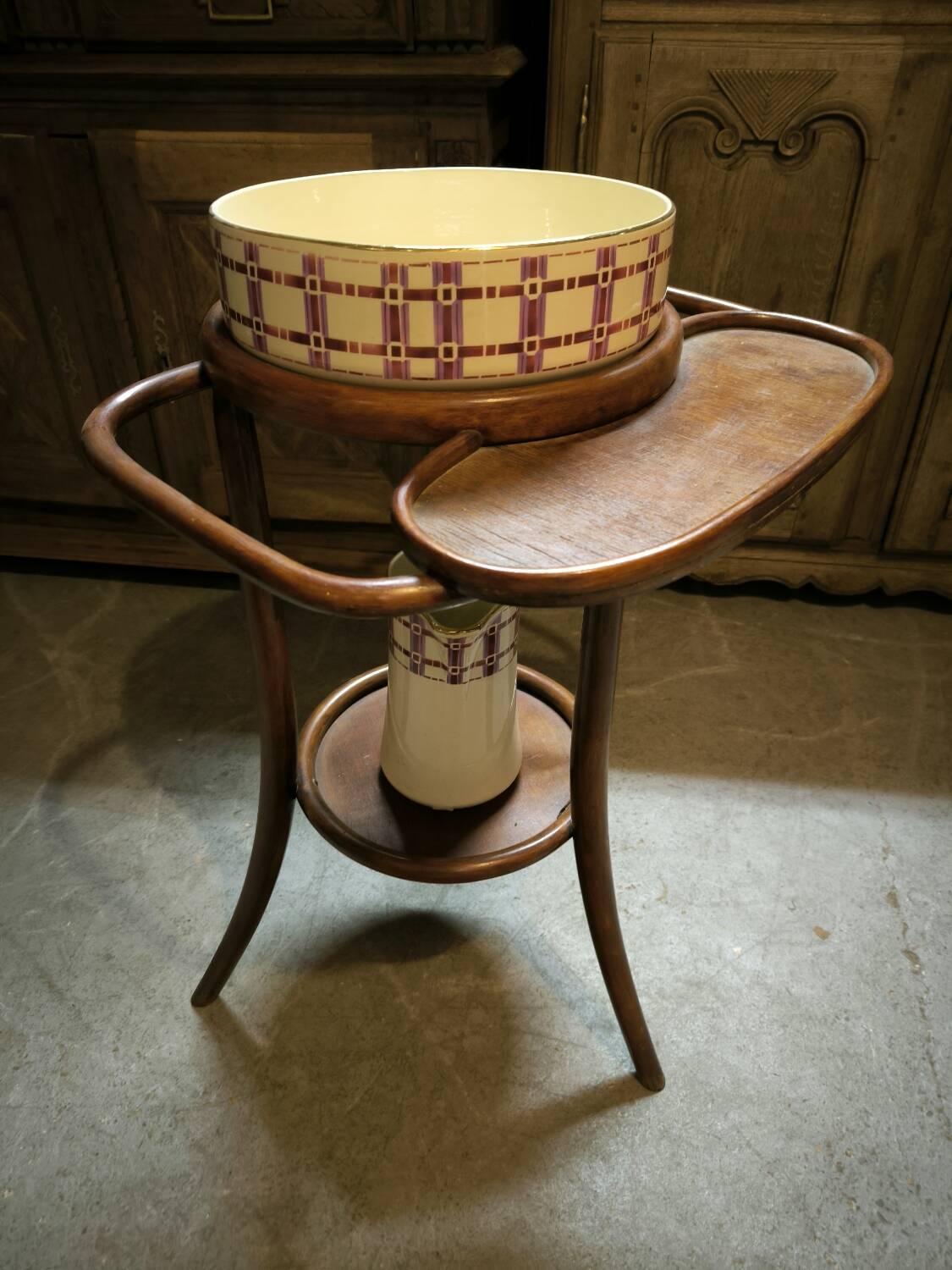 Tripod dressing table circa 1890