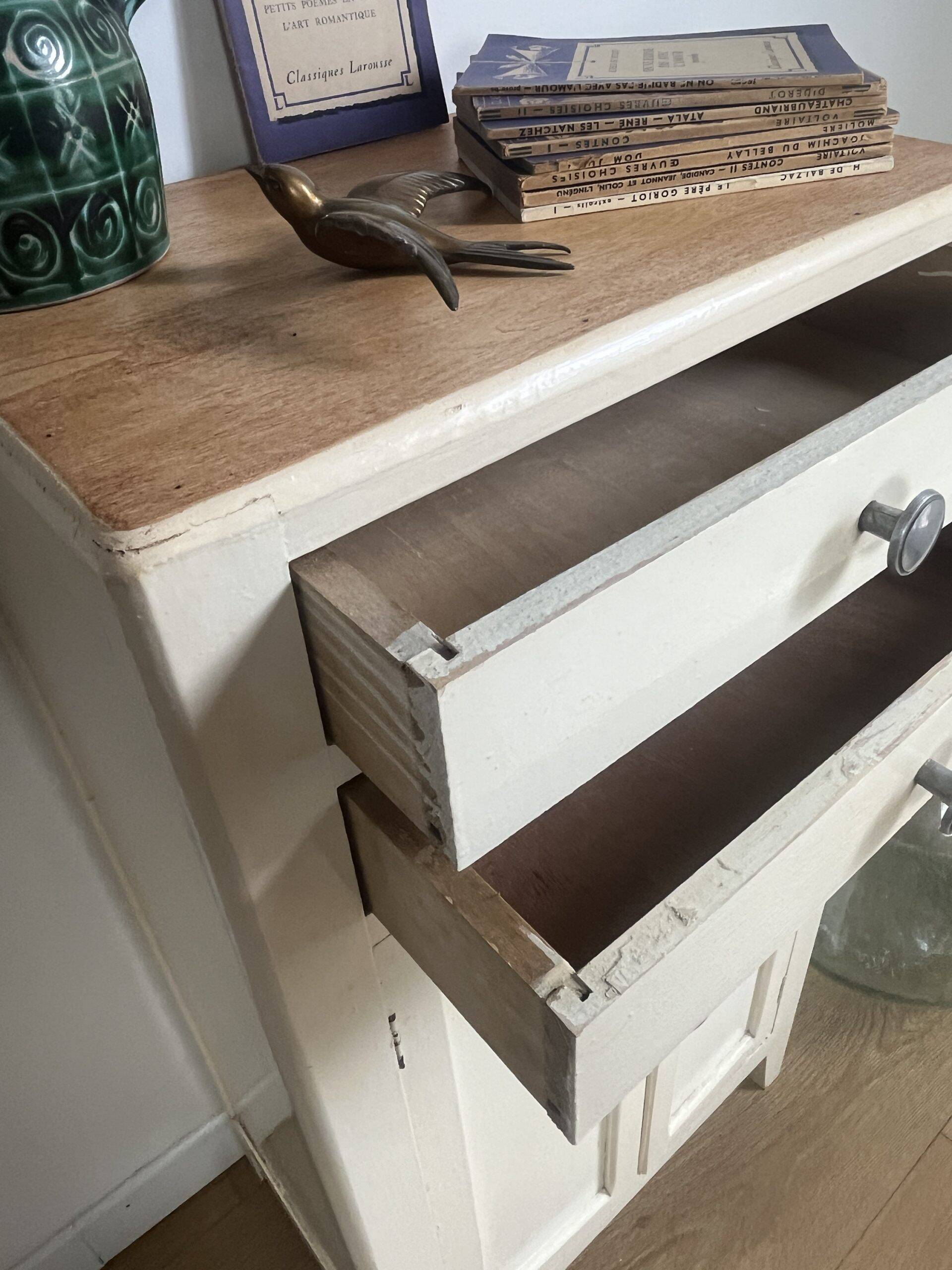 Small vintage confiturier parisian mini buffet style