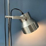 Lampadaire vintage argenté Dijkstra Space Age