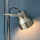 Vintage silver Dijkstra Space Age floor lamp