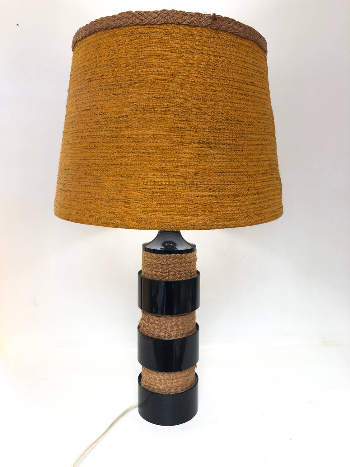 Rope and Bakelite lamp, 1970