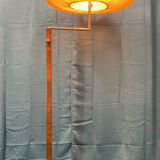 Floor lamp, art deco reader 1930 rosewood