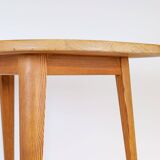 Mid-century pine coffee table by Carl Malmsten, Sweden, 1940s.