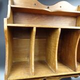 Walnut wall shelf, circa 1920/1930