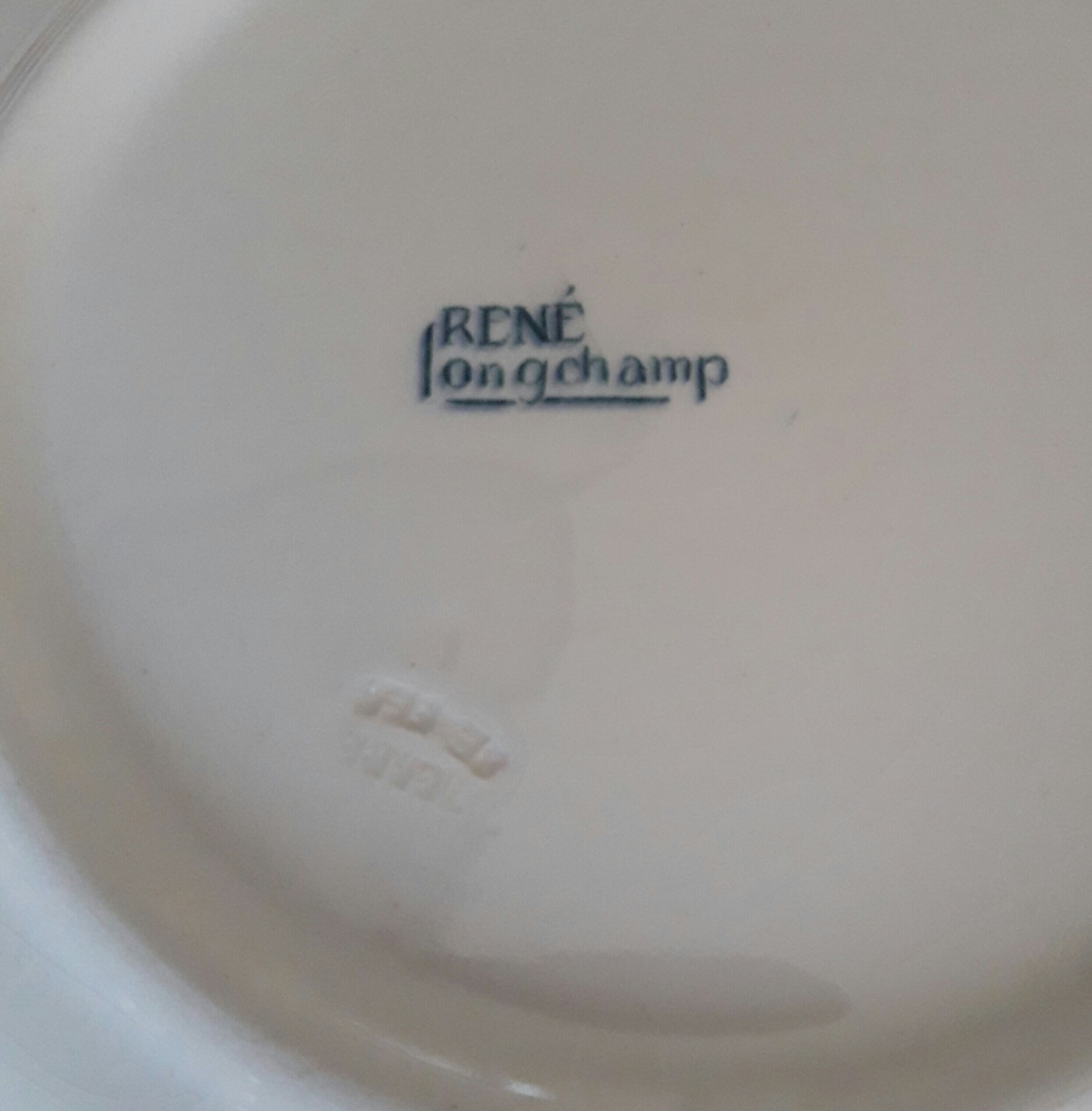 Longchamp "René" Terre de Fer 9-person dinner service
