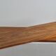 Vintage mid century brutalist pinecwall shelf