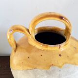 Yellow glazed jug