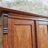 Antique small cabinet sideboard oak