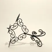 Four-legged candelabrum