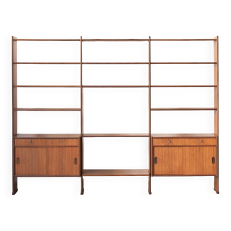 3-Piece freestanding wall unit by IKEA, Sweden 1960s