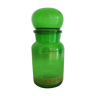 Bottle of green apothicaria with gilding