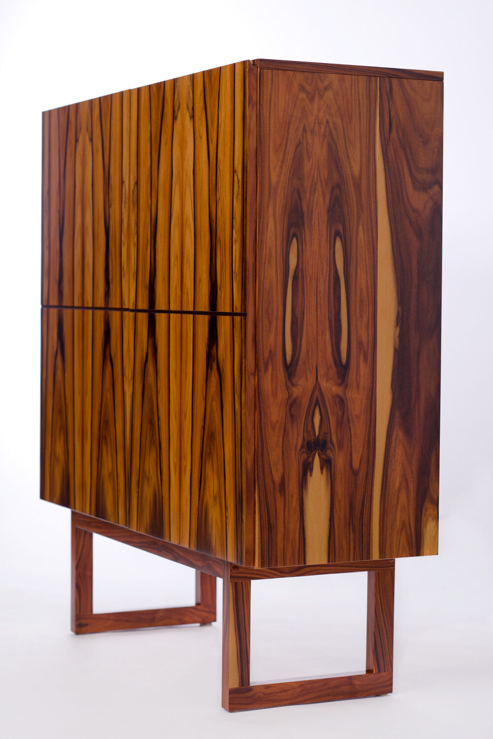 Rosewood cabinet wardrobe, 1970s