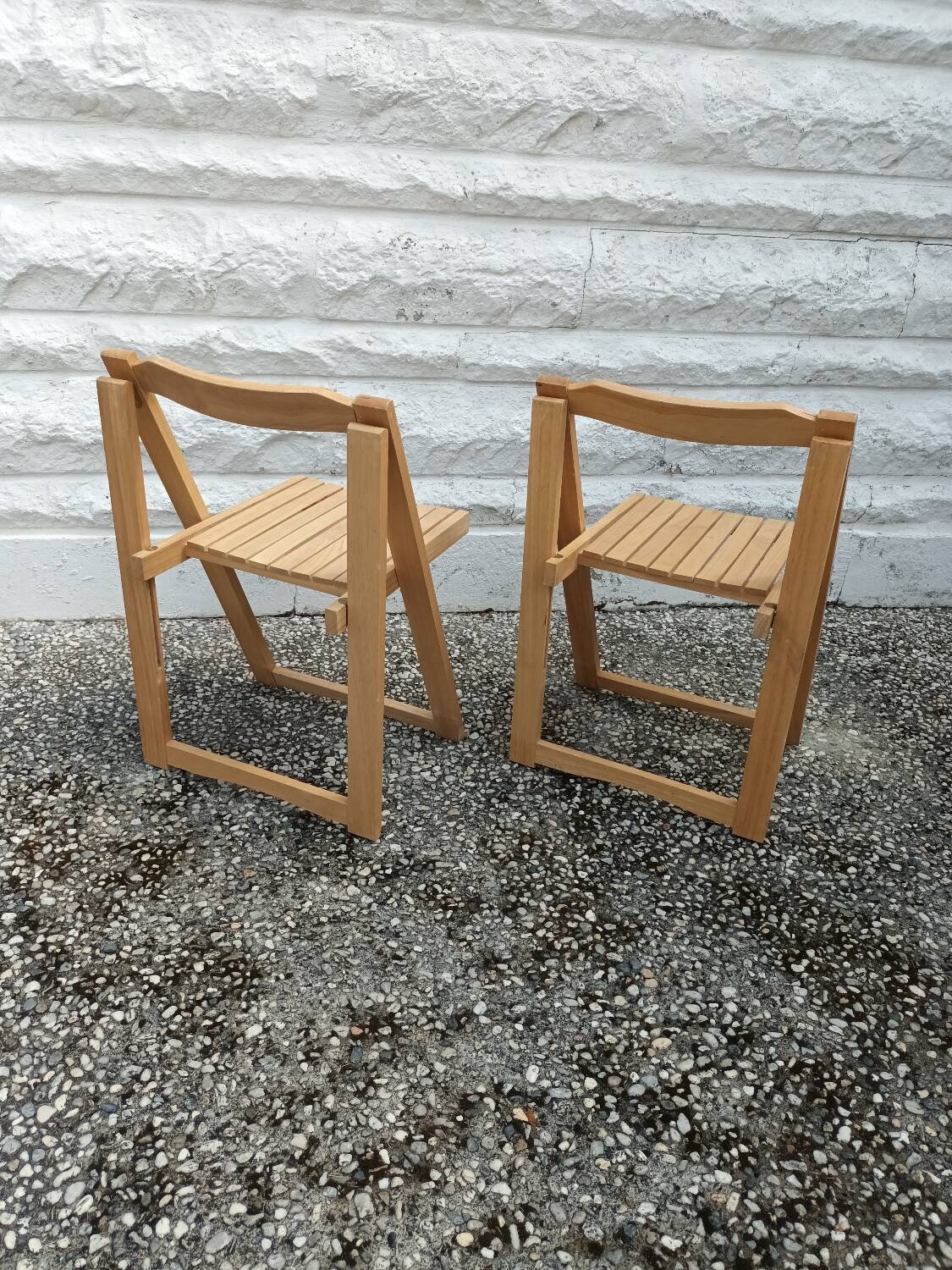 Vintage folding chairs