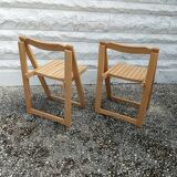 Vintage folding chairs