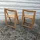 Chaises pliantes vintage