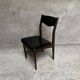 Series Set of 6 vintage Scandinavian rosewood chairs from the 1960s