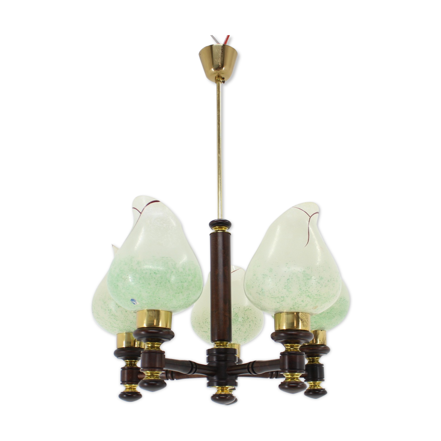 Mid-century Chandelier by  Pokrok Žilina,1970‘s.