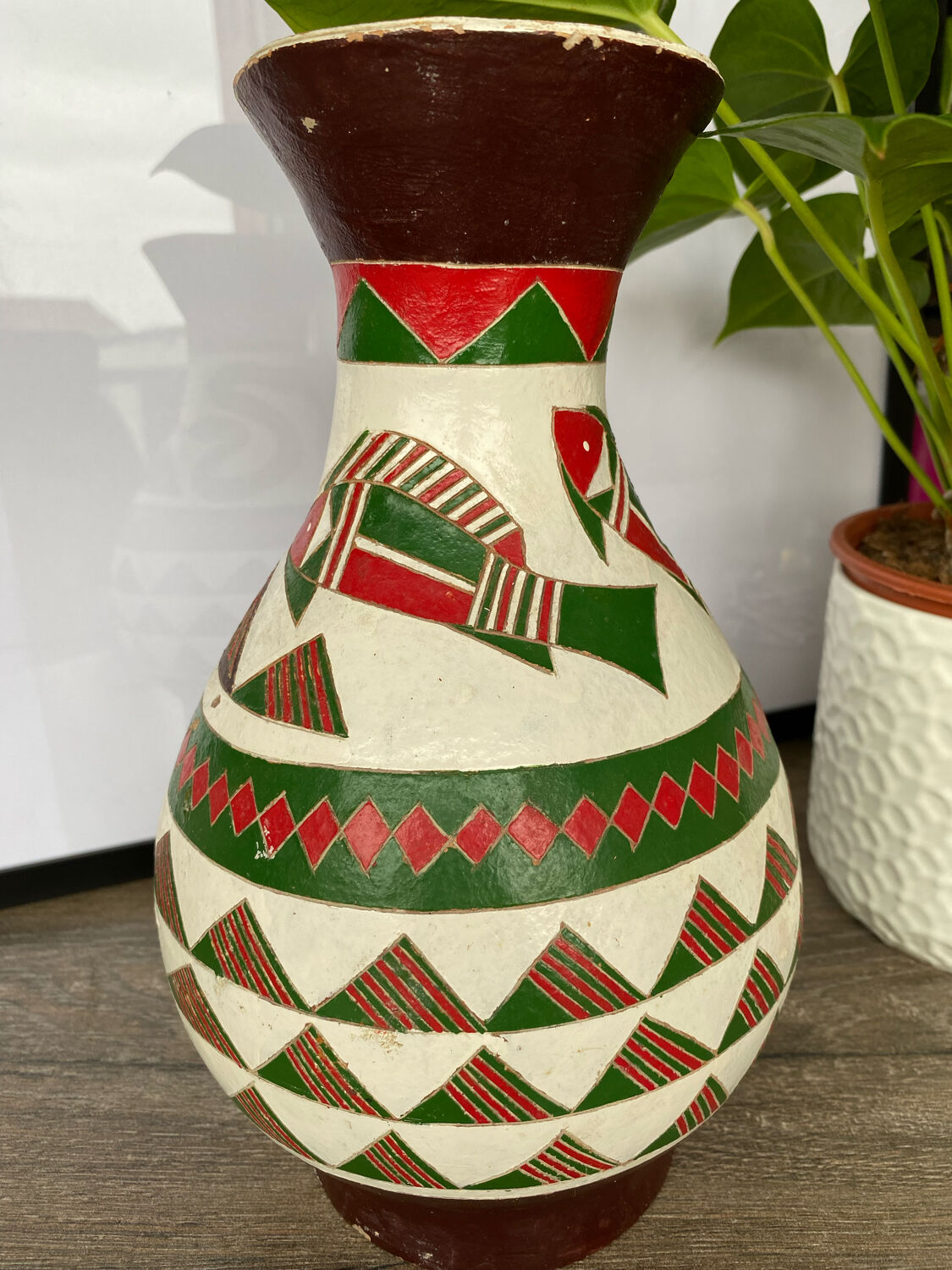 Ethnic vase
