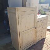 Asymmetrical vintage buffet