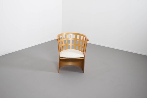 Rare fauteuil Eero Aarnio en bouleau pour Asko, Finlande
