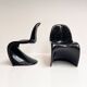 Set of 2 Herman Miller chairs by Verner Panton, 1970's