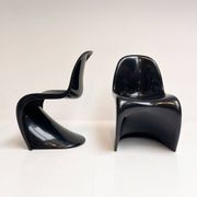 Set of 2 Herman Miller chairs by Verner Panton, 1970's