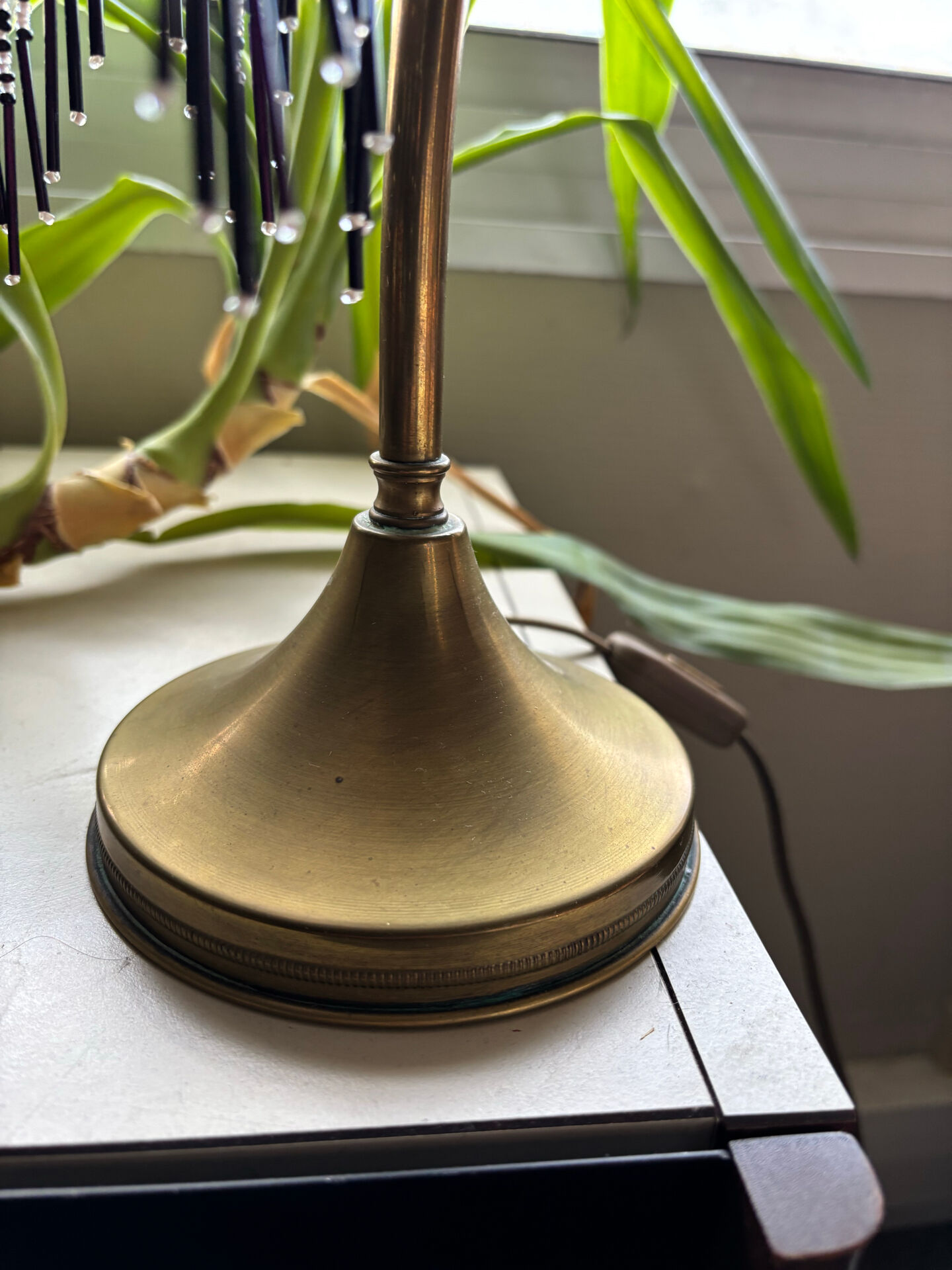 Lampe de bureau Art Deco « col de cygne »