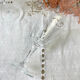 8 Crystal D'Arques red wine glasses model "VERSAILLES"