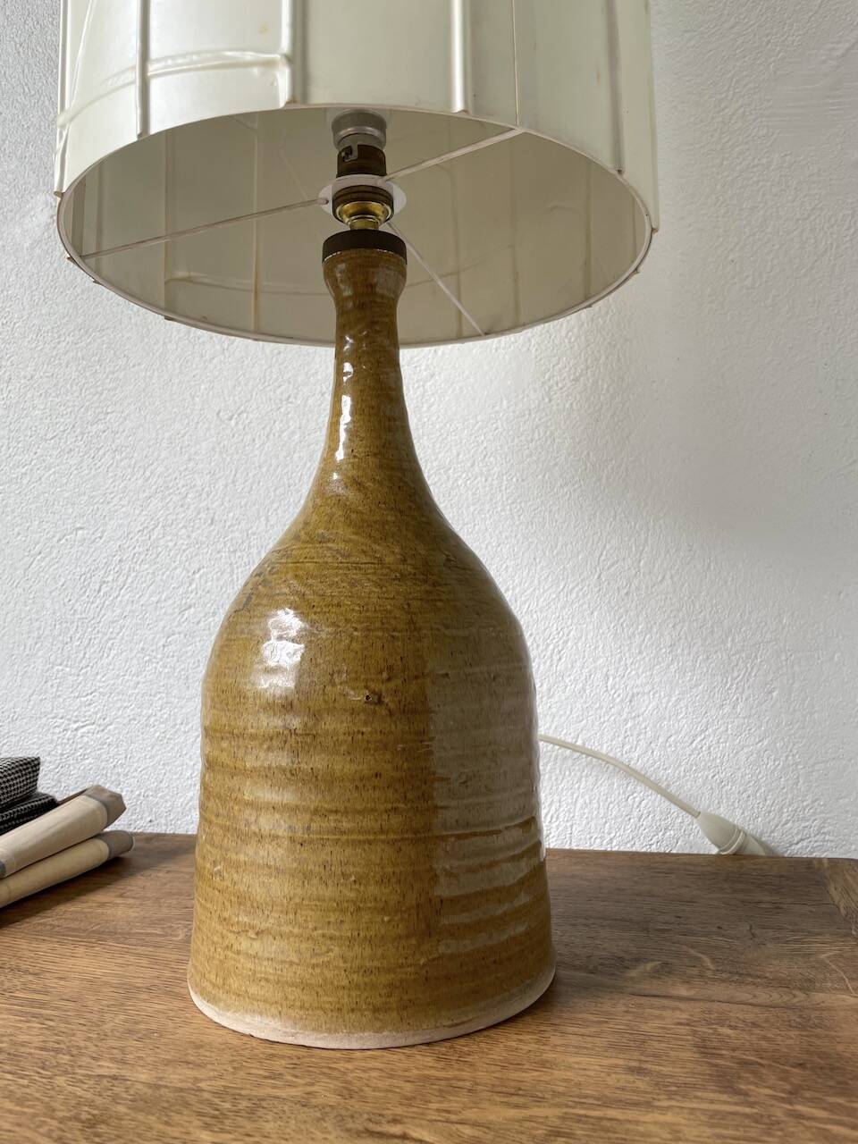 50s ceramic lamp Poteries du Marias