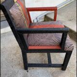 Art Deco armchair inspired by Jean Dunand