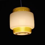 Lampe Rotaflex jaune et blanche ultra rare et ancienne de Yahsa Heifetz