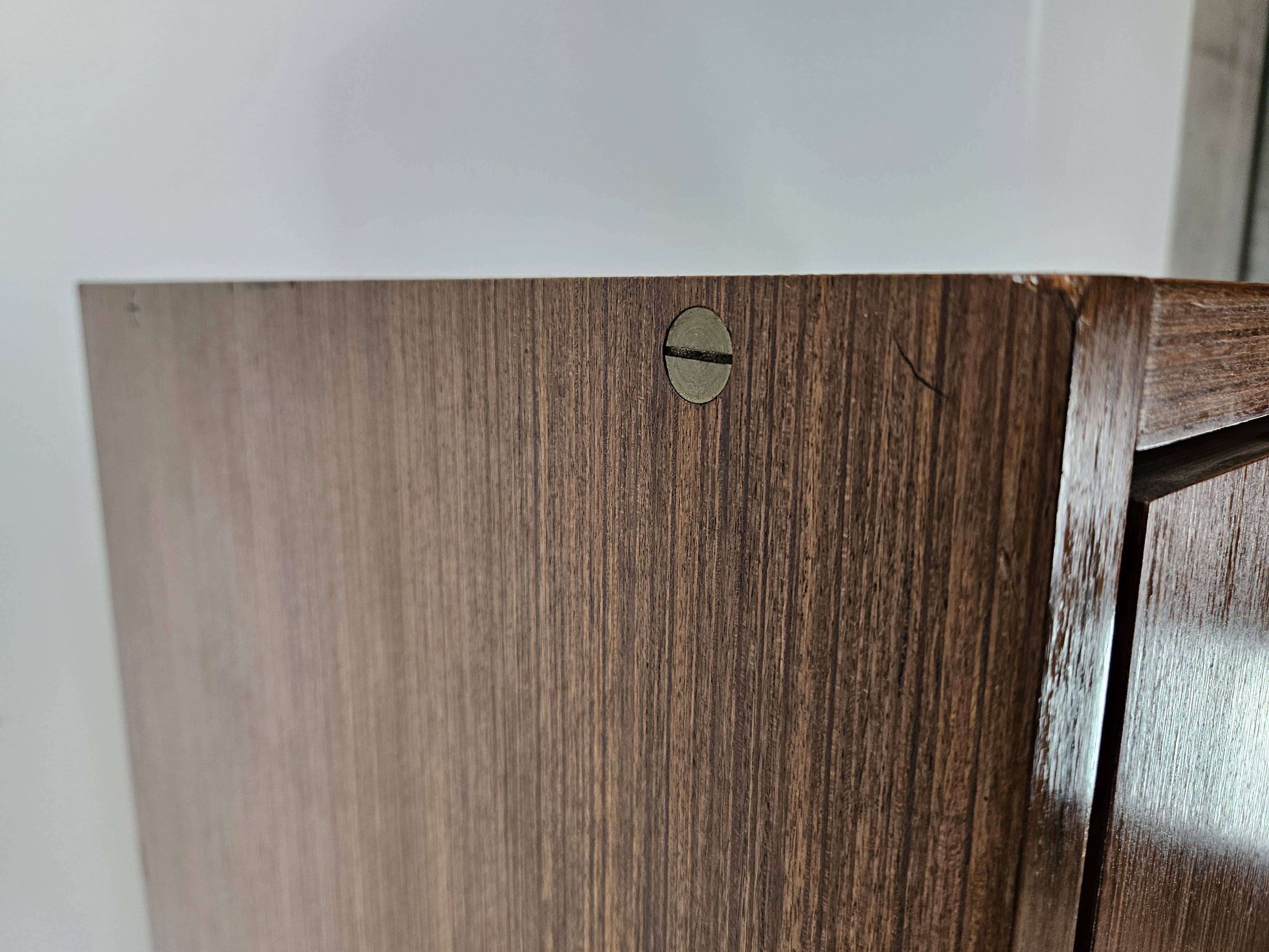 Vintage 1960s two-door wardrobe