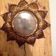 Vintage sun wall lamp