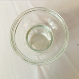 Molded glass vase with old hyacinth pattern leaves 2 of available