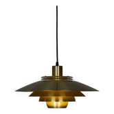 Lampe suspendue vintage danoise Dania par Kurt Wiborg, Jeka, années 1980.