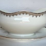White porcelain gravy boat