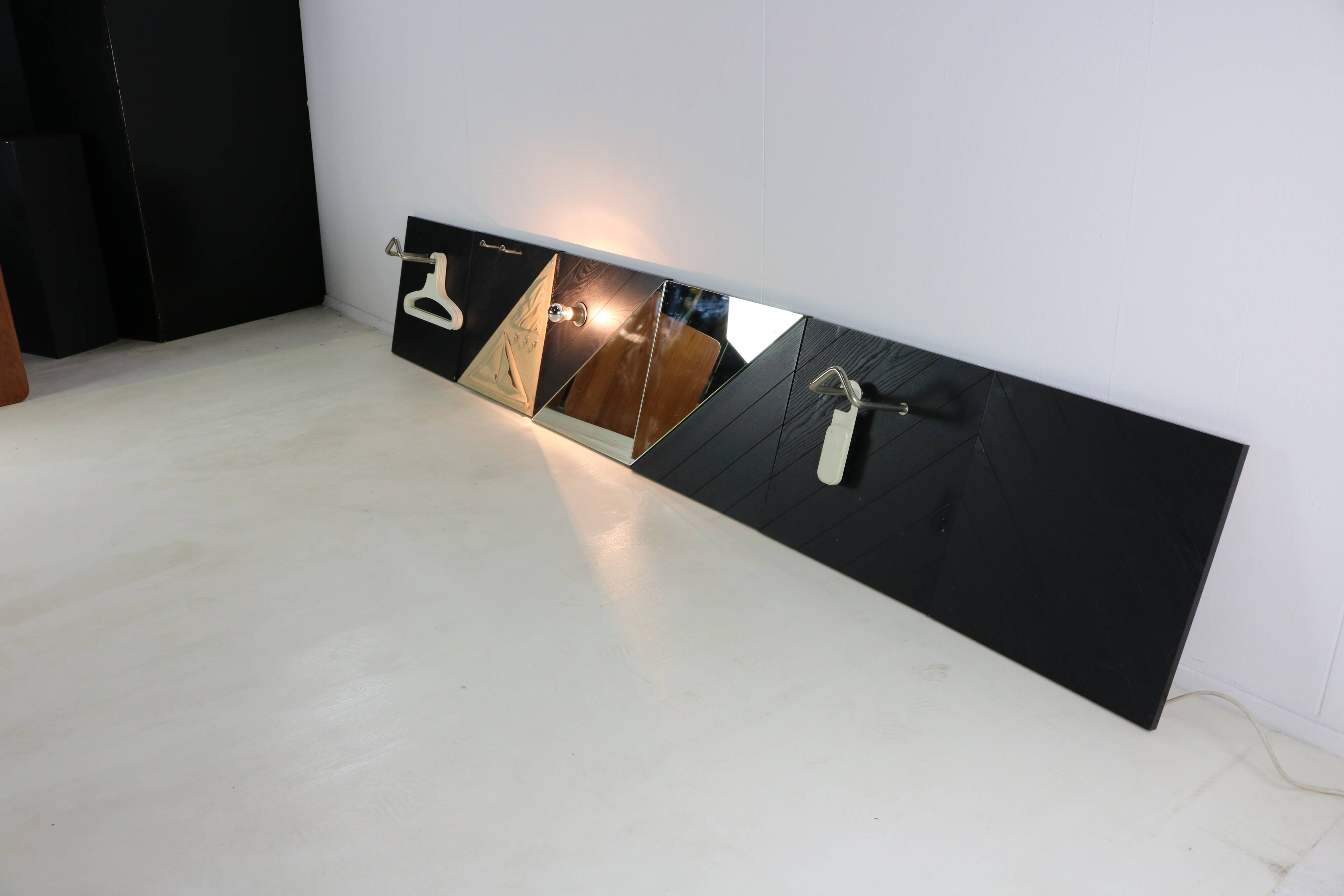 Special seventies wardrobe panels for Schönbuch Germany