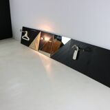 Special seventies wardrobe panels for Schönbuch Germany