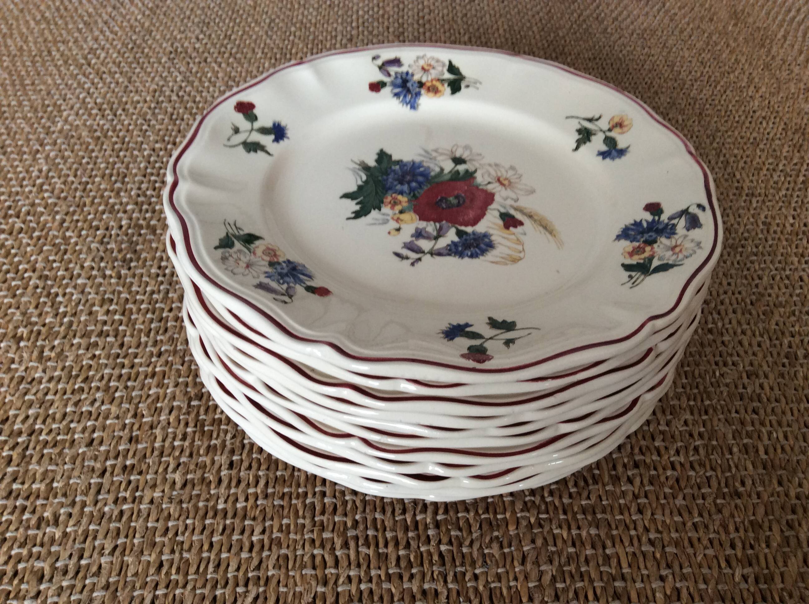 11 dinner plates