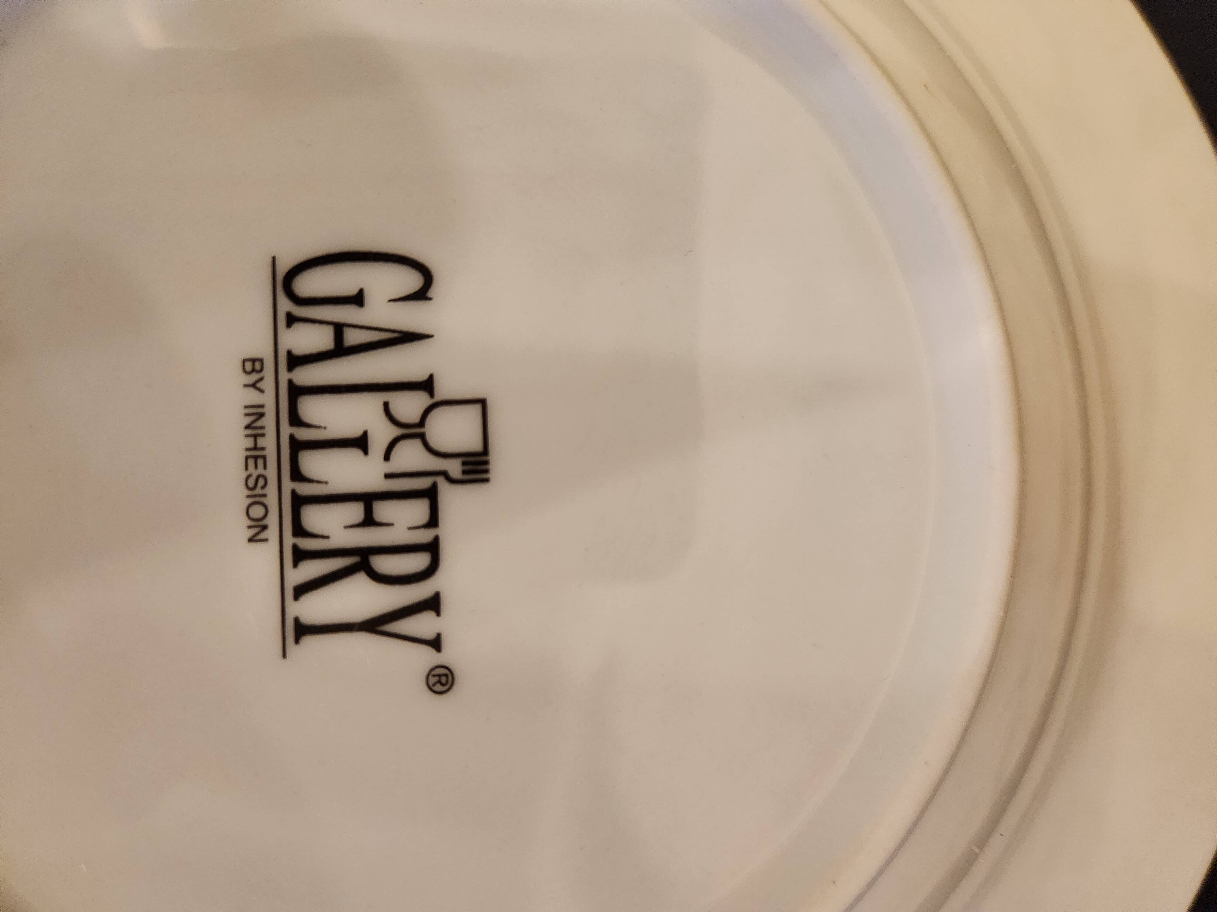 Lot de 6 assiettes creuses vintage - Collection Gallery