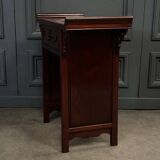 Console en bois de fer Chine ou Indochine début XXe incrustations nacre