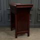 Console en bois de fer Chine ou Indochine début XXe incrustations nacre