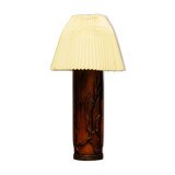 Large leather cabinet lamp