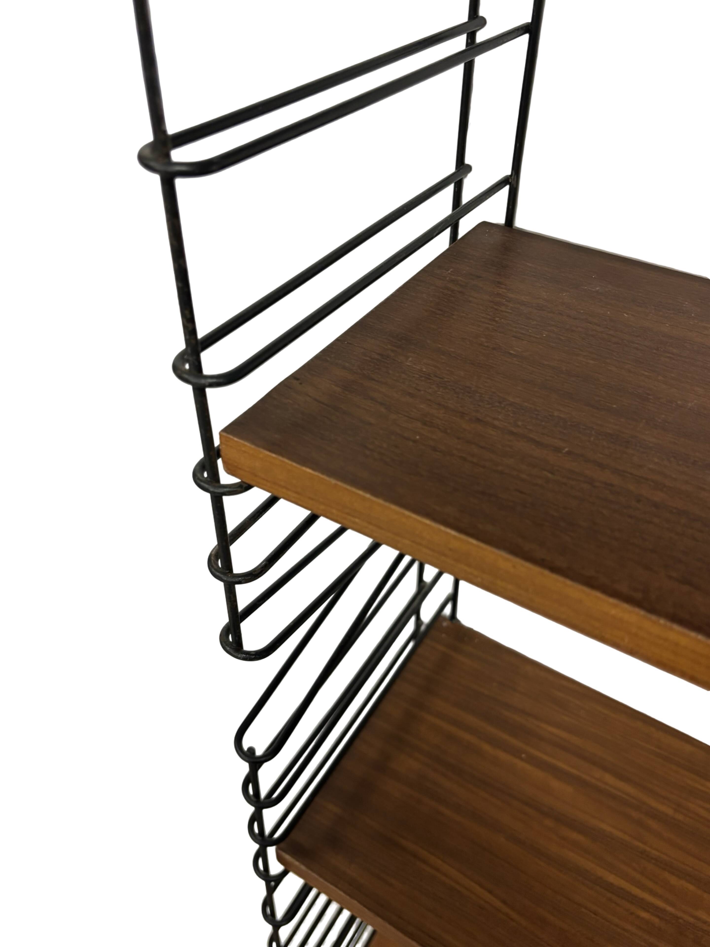 Vintage XXL Tomado Holland Teak Wall Unit Shelving unit Modular 1960 Design