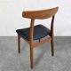 Set of 8 chairs by Henning Kjaernulf, 1960