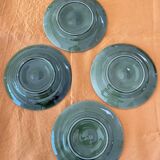 Set of 4 snail plates