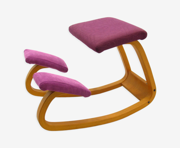 Chaise de bureau ergonomique à genoux par Peter Opsvik pour Stokke, années 1980