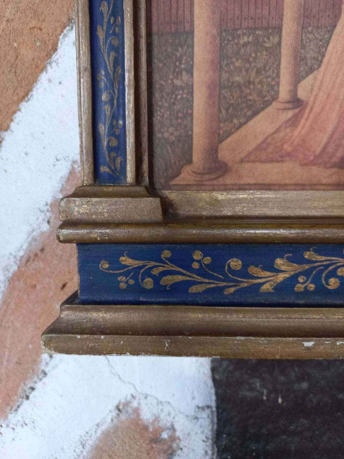 Religious frame painting