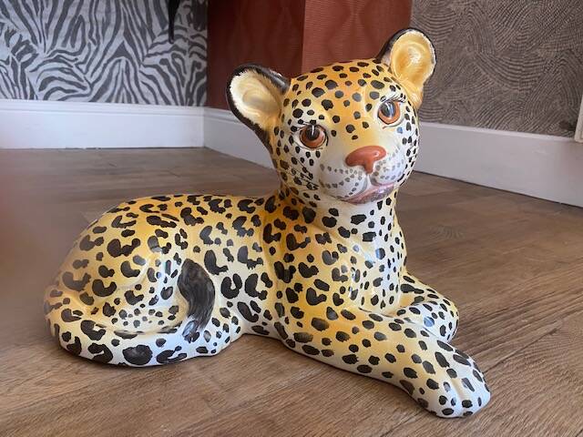 Beautiful Ceramic Leopard