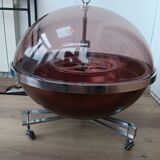 Rolling mini bar attributed to Pierre Cardin